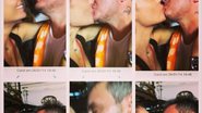 Imagem Manno Góes publica foto beijando a mulher e diz: “isso é um chupão de verdade”