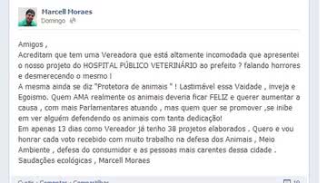 Imagem Racha no PV: Marcell Morais chama Ana Rita Tavares de egoísta e invejosa