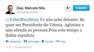 Imagem Marcelo Nilo não para a língua, aliás, os dedos