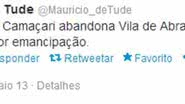 Imagem Via twitter, Mauricio Bacelar detona administração de Ademar Delgado