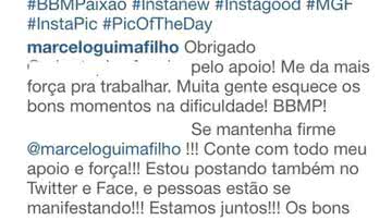 Imagem Campanha no Instagram tenta recuperar moral de MGF