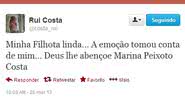 Imagem Nasce filha do secretário Rui Costa