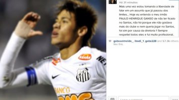 Imagem  Neymar dispara contra diretoria do Santos: “Tô de saco cheio dessa balela”