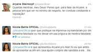Imagem Nicole Bahls arma barraco e dispara contra Aryane Steinkopf
