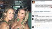 Imagem Andressa Urach e Luana Piovani se entendem e viram 'amiguinhas'