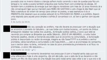 Imagem Santo Amaro: prefeito fala em festa e ignora problemas da cidade