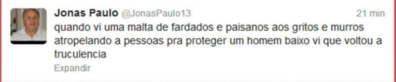 Imagem “Voltou a truculência”, diz Jonas Paulo sobre ACM Neto