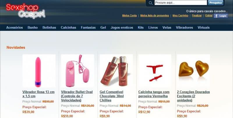 Imagem Público gospel tem sexshop exclusivo. Veja