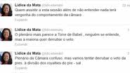 Imagem "Plenário mais parece a Torre de Babel", dispara Lídice da Mata