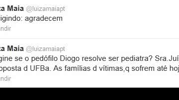 Imagem Pedófilo na Ufba: "E se fosse um parente da juíza?"