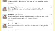 Imagem Papa envia primeiro tweet abençoando seus seguidores