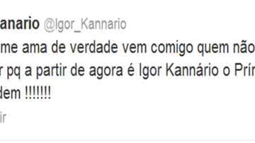 Imagem Igor Kanário confirma saída da Bronkka