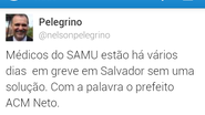 Imagem ACM Neto ignora Pelegrino