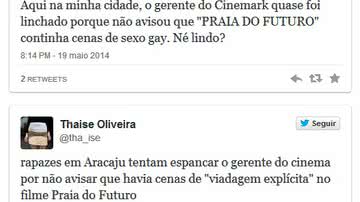 Imagem Cinema carimba aviso sobre cena gay em filme de Wagner Moura, diz internauta