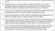 Imagem Pesquisa alerta: 19 milhões de pessoas não sabem que estão infectadas pelo HIV