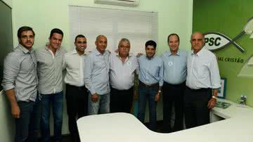 Imagem PSC oficializa apoio a Souto; Eliel será suplente de Geddel na disputa ao Senado