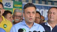 Imagem Aécio em Salvador: tucano agradece apoio de Eliana e faz convite para mudança