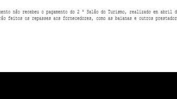 Imagem De novo. Baianas denunciam “calote” da Bahiatursa