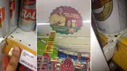 Imagem Você repórter: baratas vão ‘tomar cerveja’ no Extra da Rótula do Abacaxi