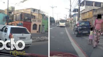 Imagem Você repórter: motorista ‘sem noção’ estaciona em ciclovia na Ribeira