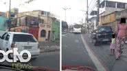 Imagem Você repórter: motorista ‘sem noção’ estaciona em ciclovia na Ribeira