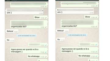 Imagem Sem desculpas: WhatsApp agora mostra quando o usuário leu a mensagem