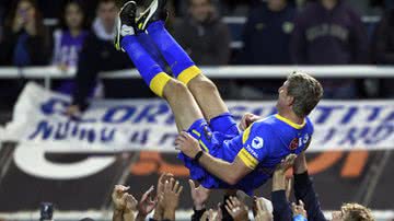 Imagem Martín Palermo se despede do futebol