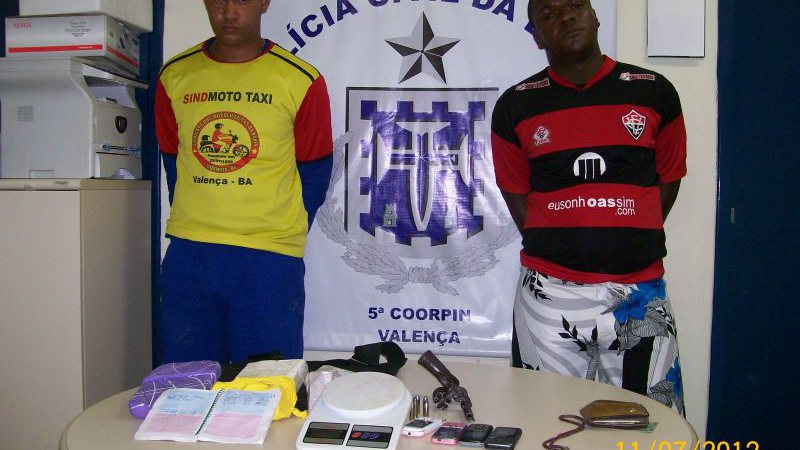 Imagem Polícia apreende três quilos de drogas em Valença