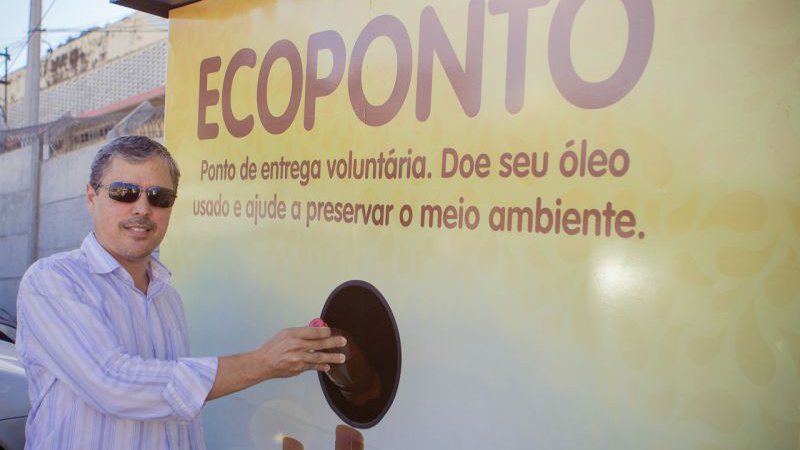 Imagem  Arena Fonte Nova lança Ecoponto: coleta e reciclagem de óleo de cozinha