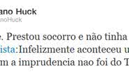 Imagem Luciano Huck sai em defesa do filho de Eike