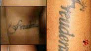 Imagem Em troca de drogas, jovens tatuam nome de traficante