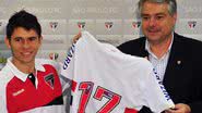 Imagem São Paulo apresenta o novo camisa 17