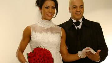 Imagem Belo e Gracyanne rumo ao altar