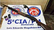 Imagem Dois homens são presos com armas em Luís Eduardo Magalhães