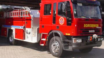 Imagem Casa pega fogo no bairro de Valéria