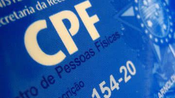 Imagem Receita deixará de emitir cartão plástico do CPF 