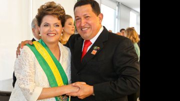 Imagem Chávez visita o Brasil na próxima terça