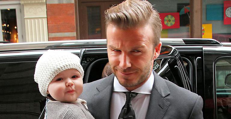 Imagem David Beckham é eleito o pai mais estiloso do mundo