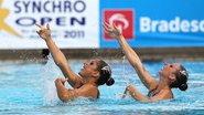 Imagem Dueto brasileiro é prata no nado sincronizado 