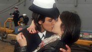 Imagem Marinha dos EUA registra primeiro beijo gay