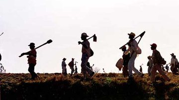 Imagem Trabalhadores rurais reivindicam em Brasília