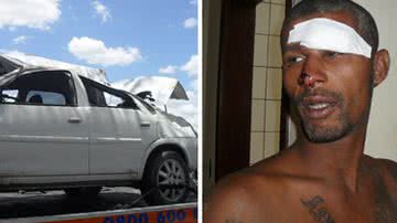 Imagem Homem é preso após capotar carro durante fuga