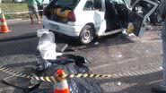 Imagem Acidente fatal: motorista e carona morrem em colisão