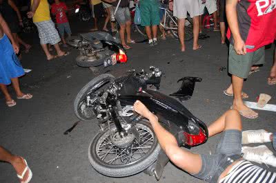 Imagem Acidentes com motociclistas aumenta no Brasil