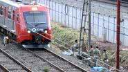 Imagem Trem atropela funcionários e mata 3 em SP