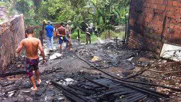 Imagem Cigarro de maconha teria causado incêndio na Suburbana