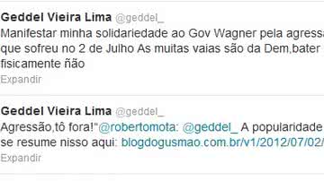 Imagem Geddel presta solidariedade após agressão ao governador Wagner  