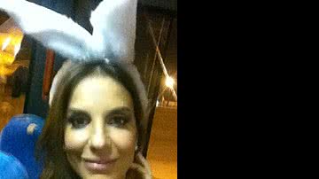 Imagem Ivete entra no clima da Páscoa