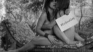 Imagem  Ex-BBB posa nua em campanha contra homofobia