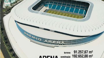 Imagem OAS desenvolve projeto inovador para arena do Grêmio